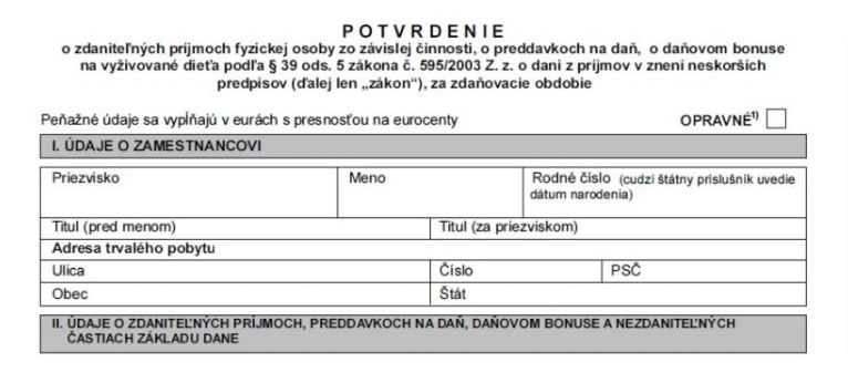 potvrdenie potvrdenie